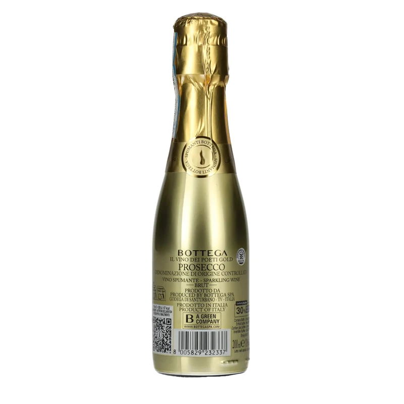 Bottega GOLD Prosecco DOC Brut 11% Vol. 0,2l
