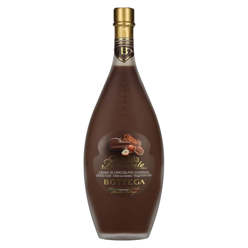 Bottega Crema di CIOCCOLATO GIANDUIA FONDENTE Cream Liqueur 17% Vol. 0,5l