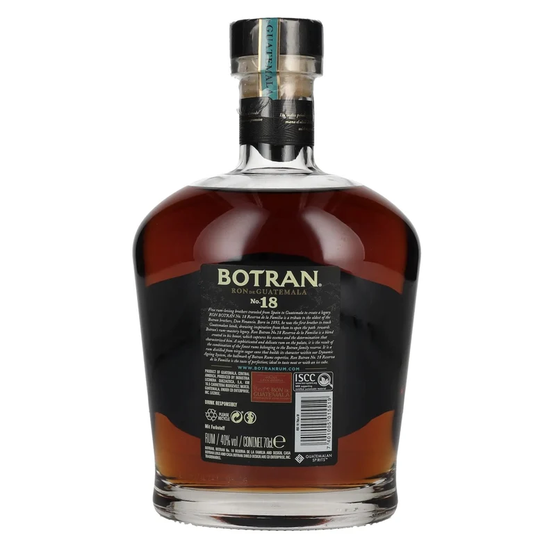 Botran Ron Añejo No. 18 Reserva de la Familia 40% Vol. 0,7l