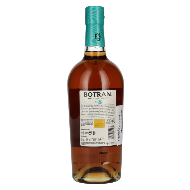 Botran No. 8 Reserva Clásica 40% Vol. 0,7l