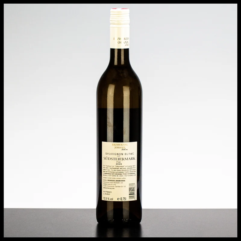 Erzherzog Johann Sauvignon Blanc Südsteiermark DAC 0,75L - 12,5% Vol.