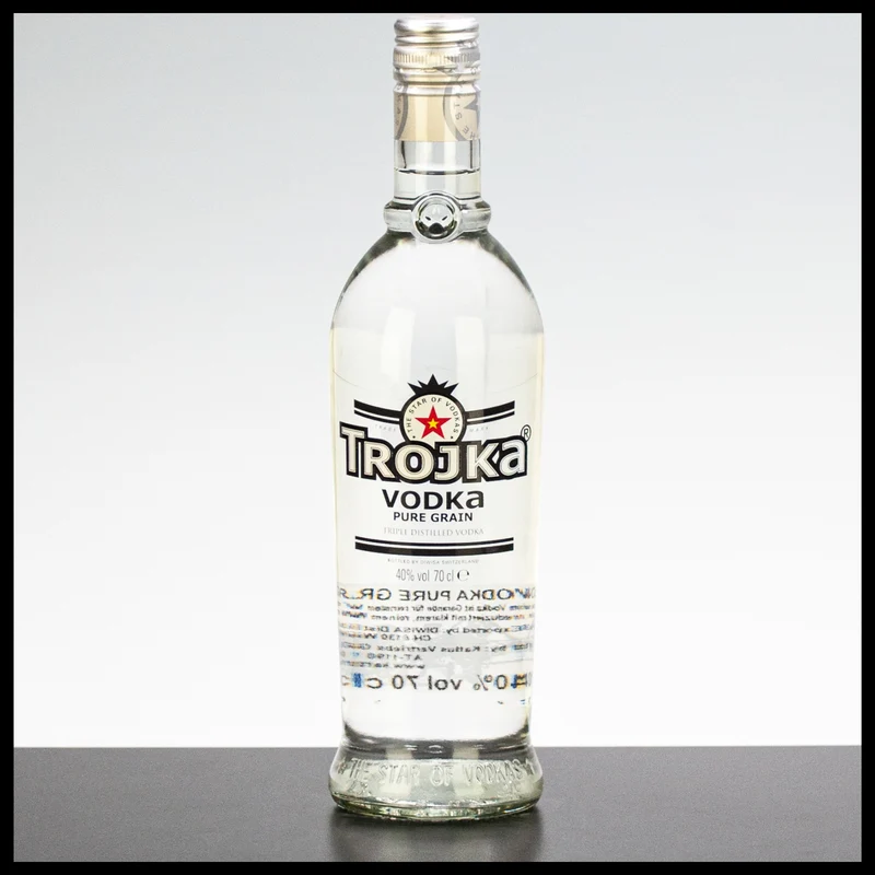 Trojka Vodka Pure Grain 0,7L - 40% Vol.
