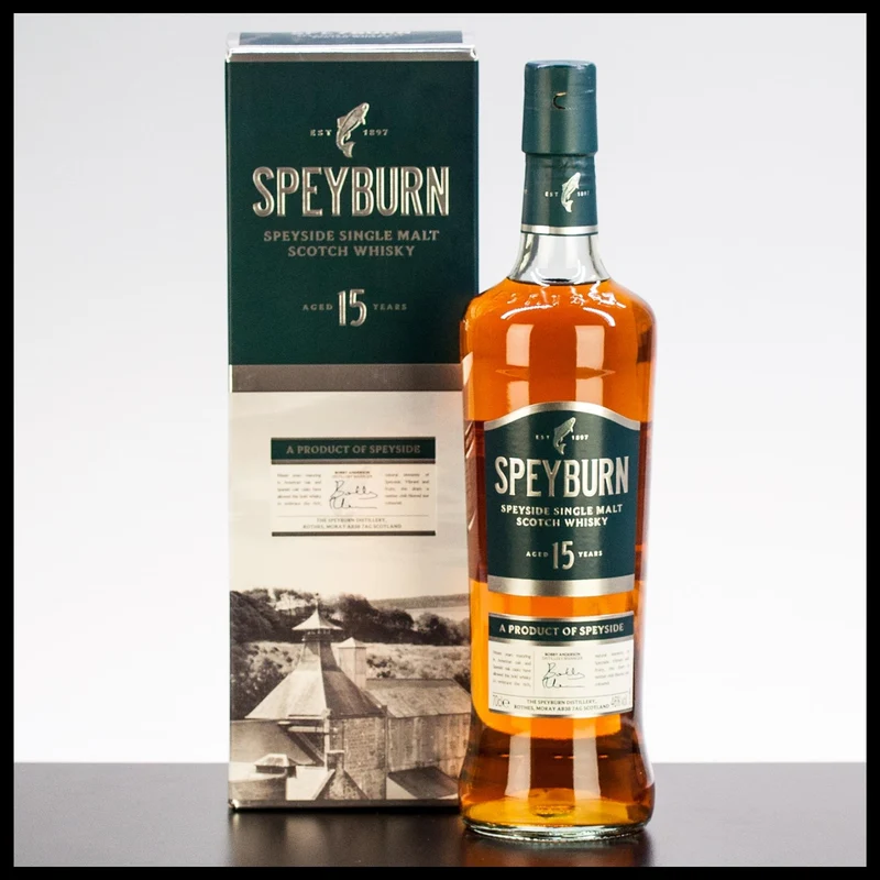 Speyburn 15 YO Speyside Single Malt Whisky 0,7L - 46% Vol.