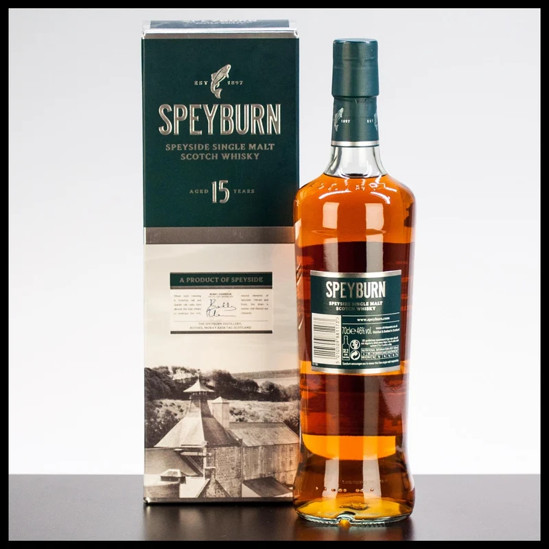 Speyburn 15 YO Speyside Single Malt Whisky 0,7L - 46% Vol.