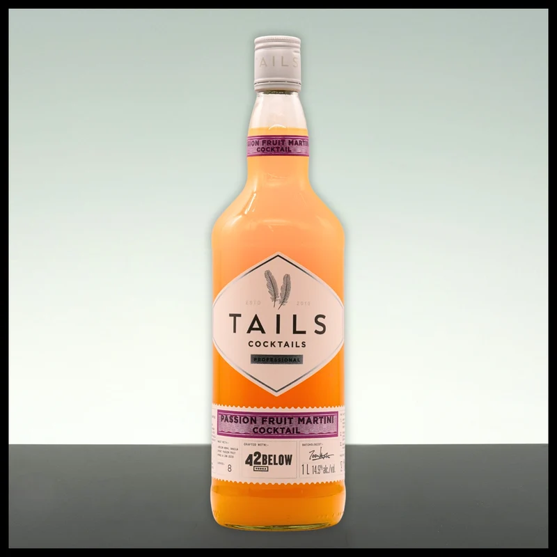 Tails Cocktails Passion Fruit Martini Cocktail 1L - 14,9% Vol.