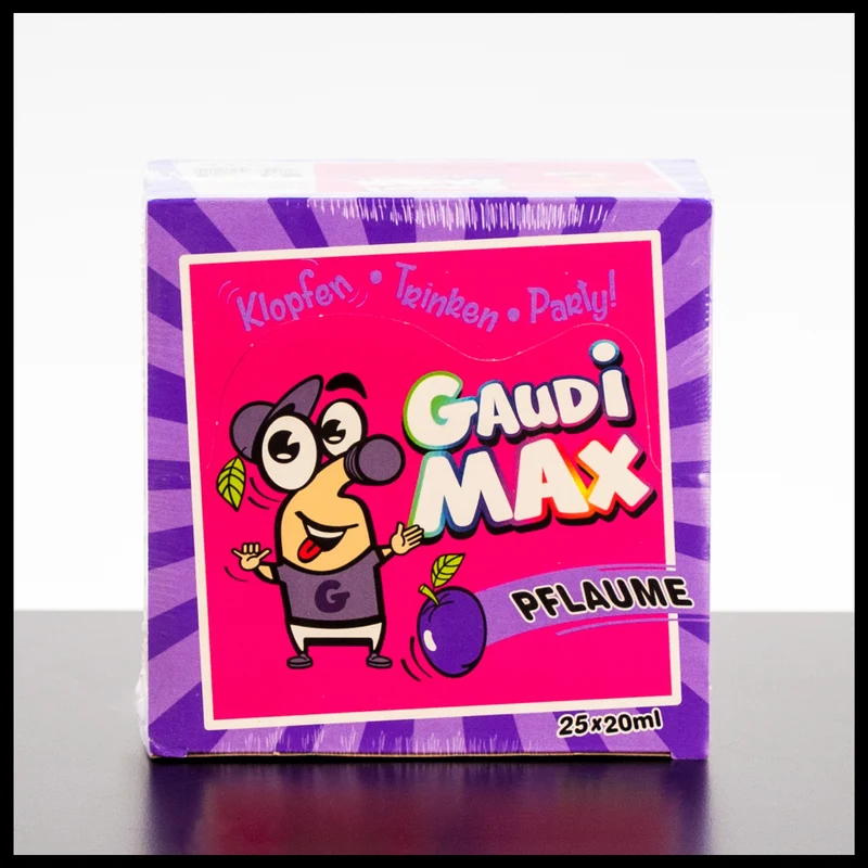 Gaudi Max Pflaume 25x 0,02L - 17% Vol.