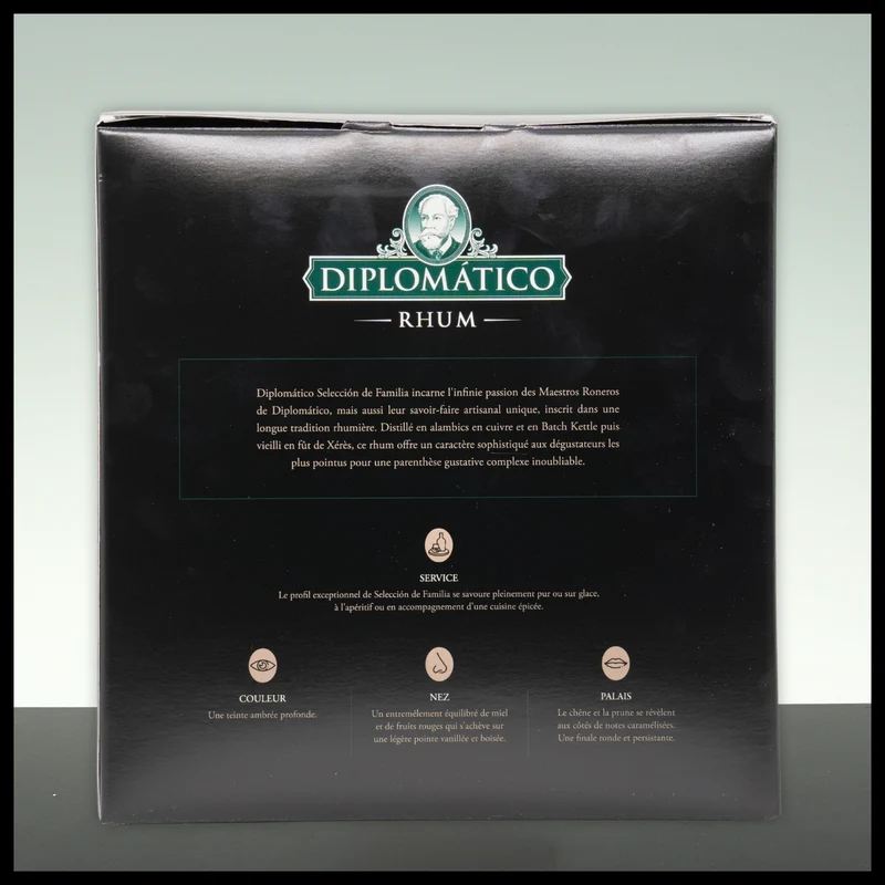 Diplomatico Seleccion de Familia Rum Box mit 2 Gläsern 0,7L - 43% Vol.