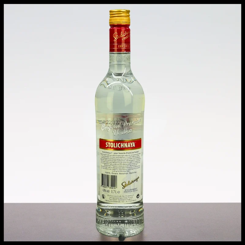 Stolichnaya Premium Vodka 0,7L - 40% Vol.
