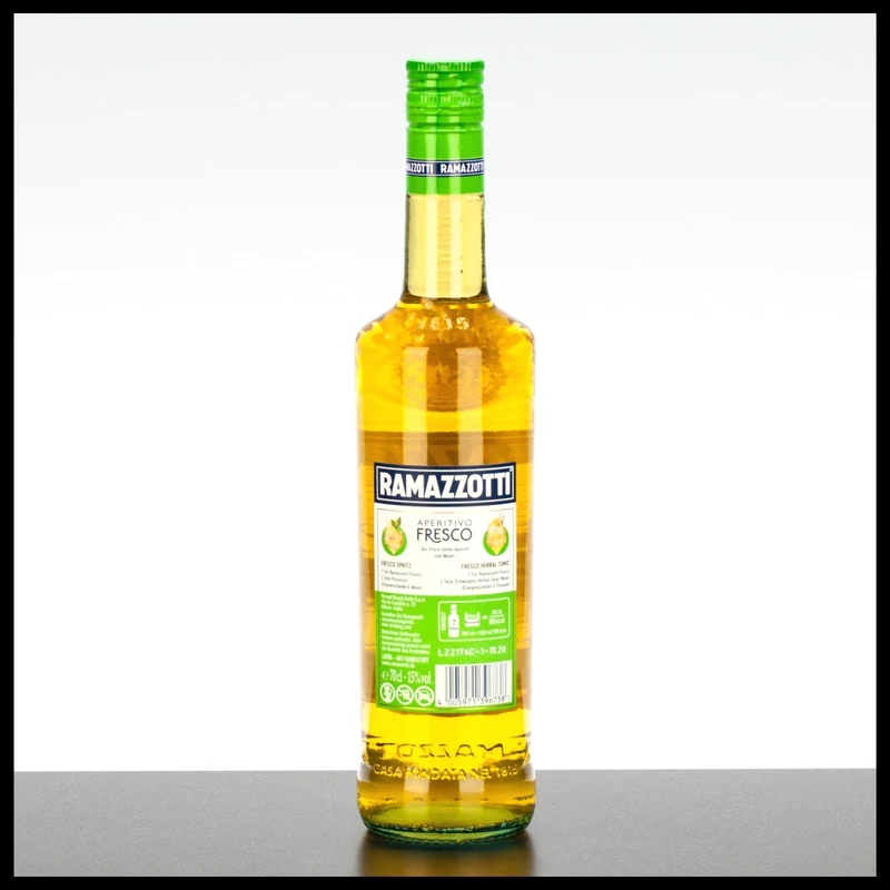 Ramazzotti Aperitivo Fresco 0,7L - 15% Vol.