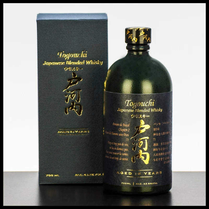 Togouchi 15 YO Japanese Blended Whisky 0,7L - 43,8% Vol.