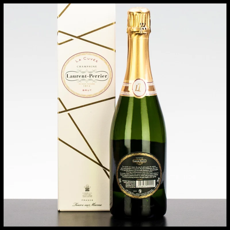Laurent Perrier La Cuvée Brut mit Geschenkkarton 0,75L - 12% Vol.