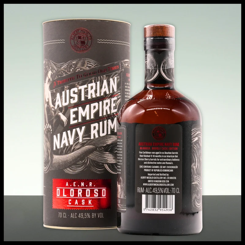 Austrian Empire Navy Rum Oloroso Cask 0,7L - 49,5% Vol.