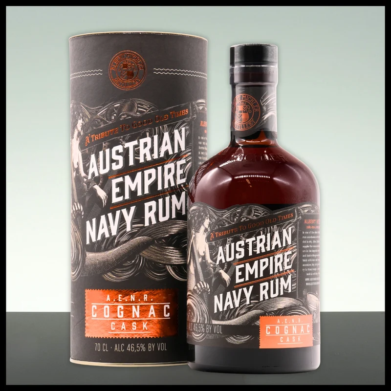 Austrian Empire Navy Rum Cognac Cask 0,7L - 46,5% Vol.
