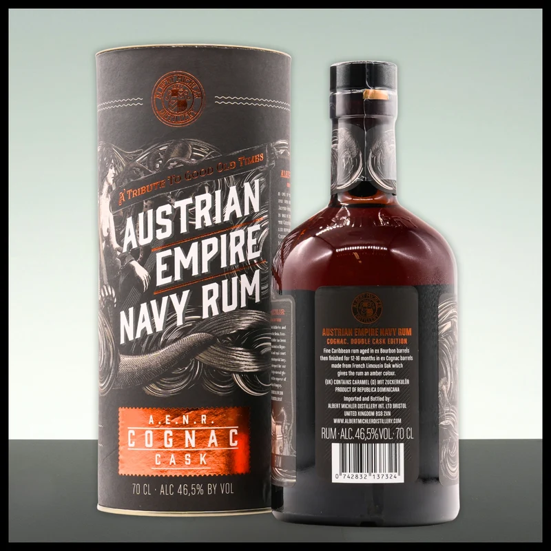 Austrian Empire Navy Rum Cognac Cask 0,7L - 46,5% Vol.