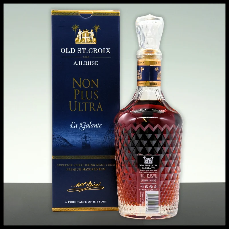 Old St. Croix Non Plus Ultra La Galante 0,7L - 43,4% Vol.