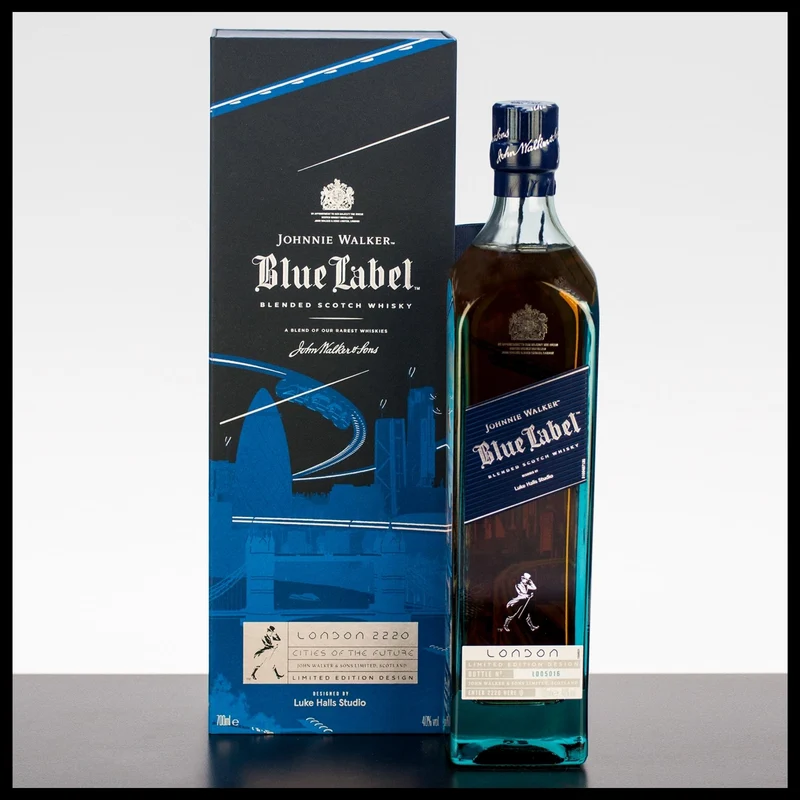 Johnnie Walker Blue Label Cities of the Future “London 2220” Edition Whisky 0,7L - 40% Vol.
