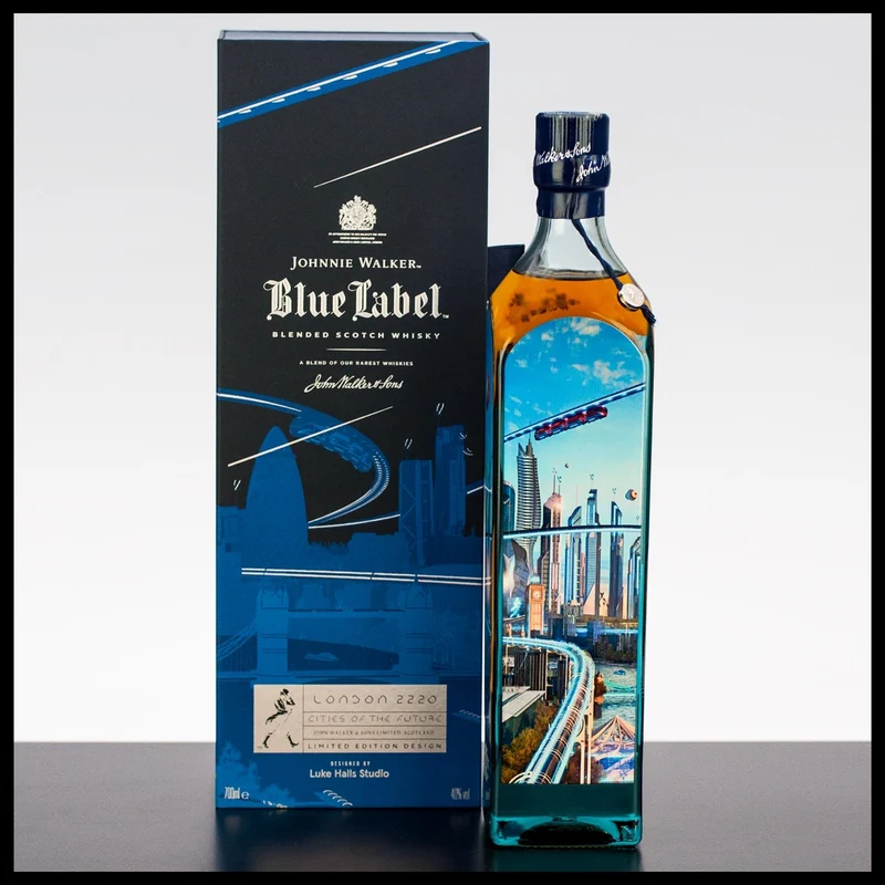 Johnnie Walker Blue Label Cities of the Future “London 2220” Edition Whisky 0,7L - 40% Vol.