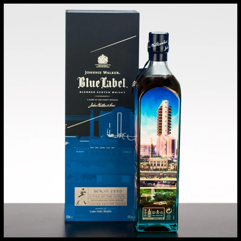 Johnnie Walker Blue Label Cities of the Future “Berlin 2220” Edition Whisky 0,7L - 40% Vol.