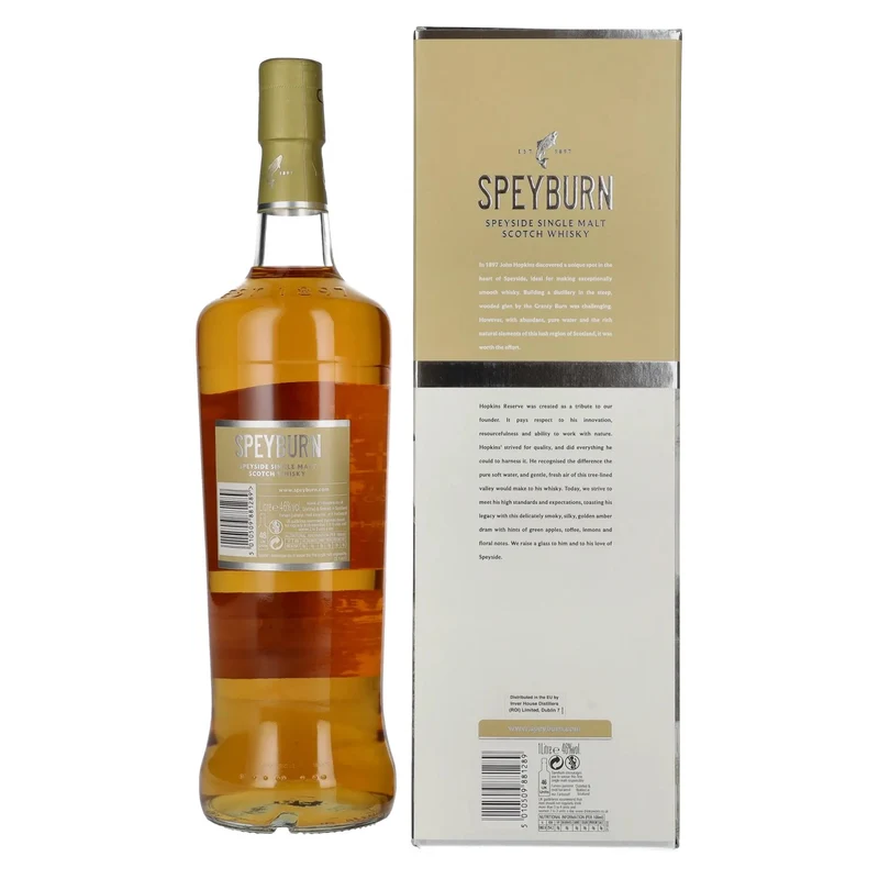 Speyburn HOPKINS RESERVE Speyside Single Malt TRAVEL EXCLUSIVE 46% Vol. 1l in Geschenkbox