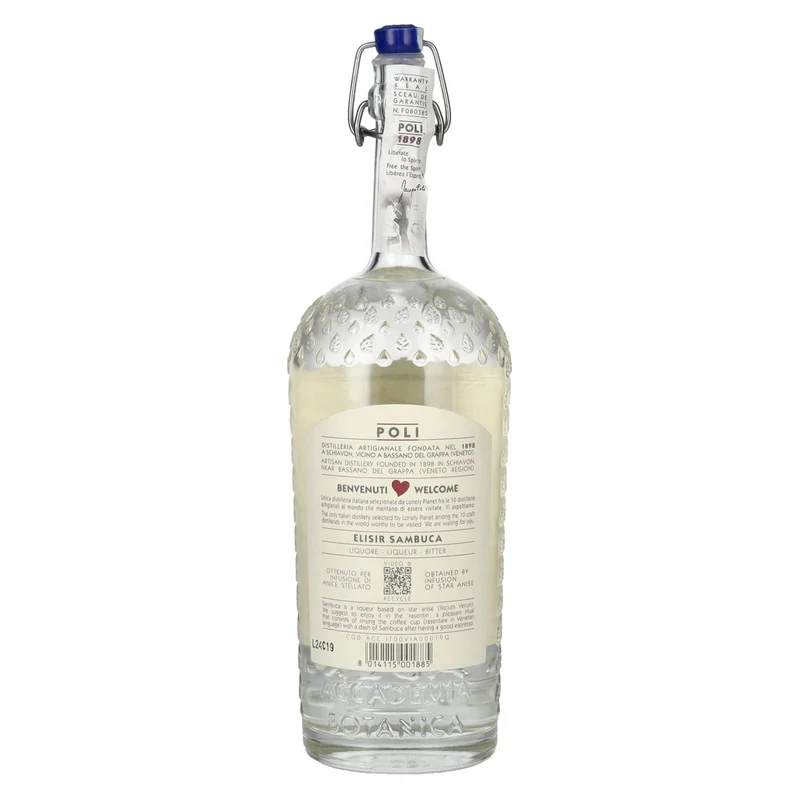 Poli Elisir Sambuca Liquore 40% Vol. 0,7l