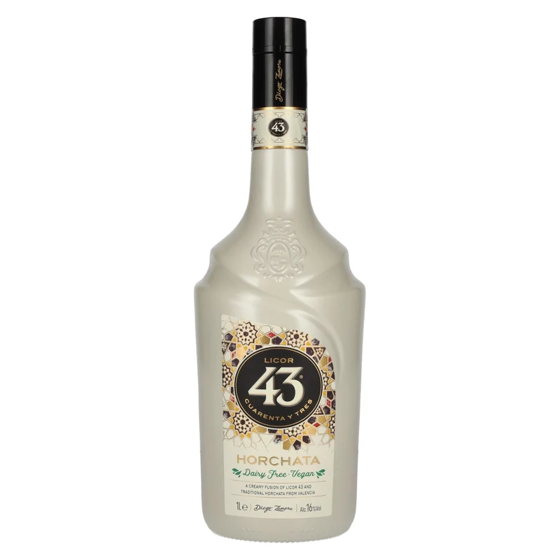 Licor 43 CUARENTA Y TRES HORCHATA Vegan 16% Vol. 1l