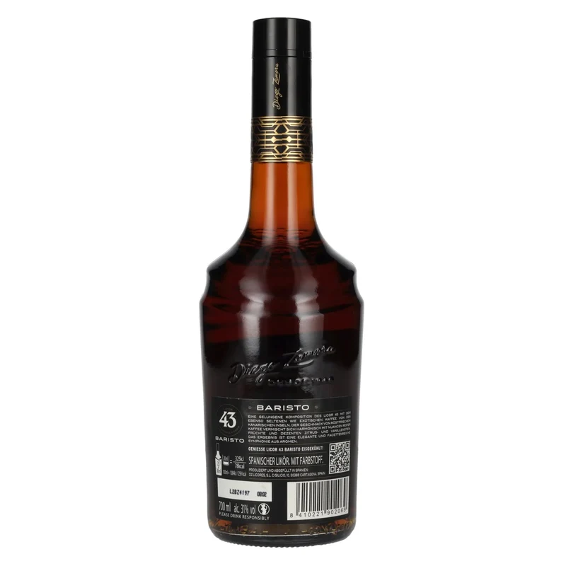Licor 43 CUARENTA Y TRES BARISTO 31% Vol. 0,7l