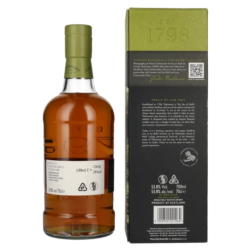 Ledaig Triple Wood Single Malt Scotch Whisky Limited Edition 53,8% Vol. 0,7l in Geschenkbox