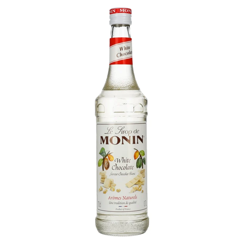 Le Sirop de Monin WEISSE SCHOKOLADE 0,7l