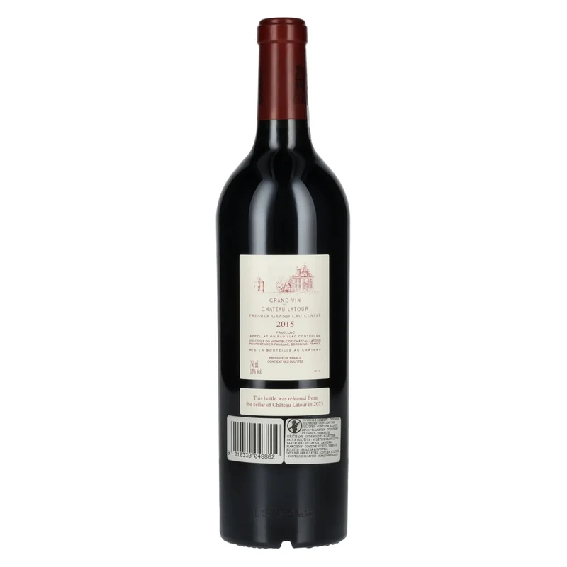 Grand Vin de Chateau Latour Premier Grand Cru Classé Pauillac 2015 13% Vol. 0,75l