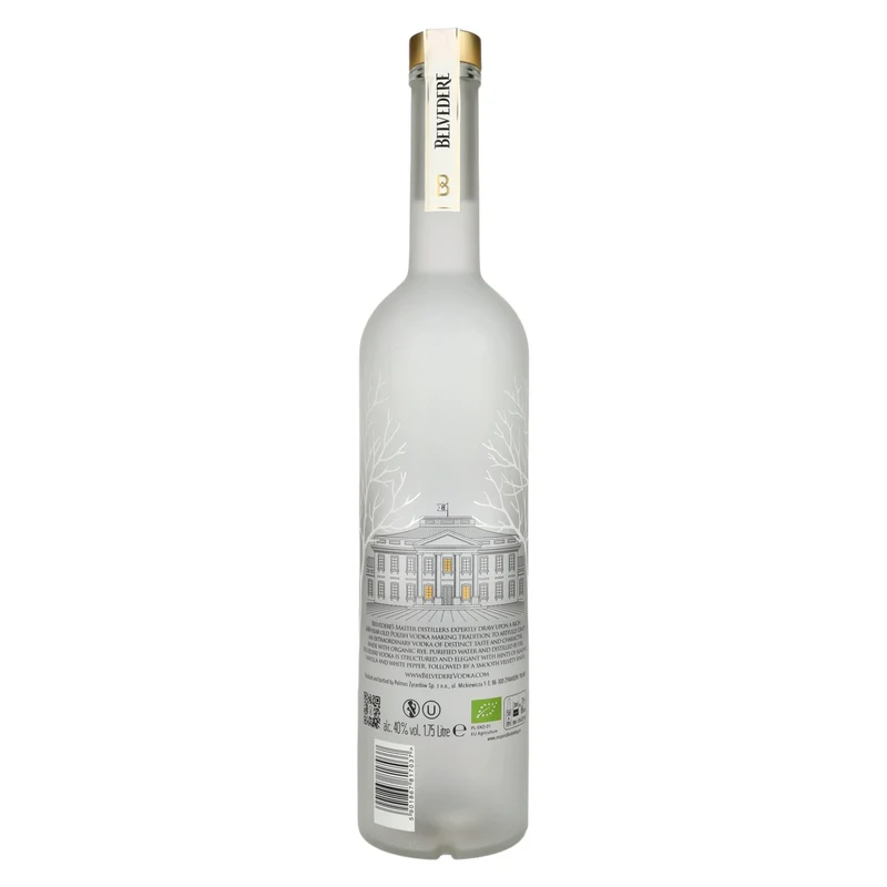 Belvedere Organic Vodka 40% Vol. 1,75l + LED Lichtsticker