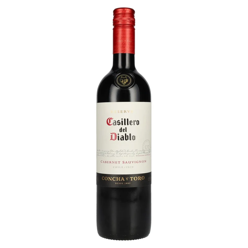 Concha y Toro Casillero del Diablo CABERNET SAUVIGNON Reserva 2024 12,5% Vol. 0,75l