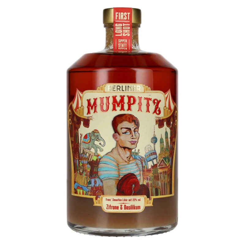 Berliner Mumpitz Zitrone & Basilikum 22% Vol. 0,7l