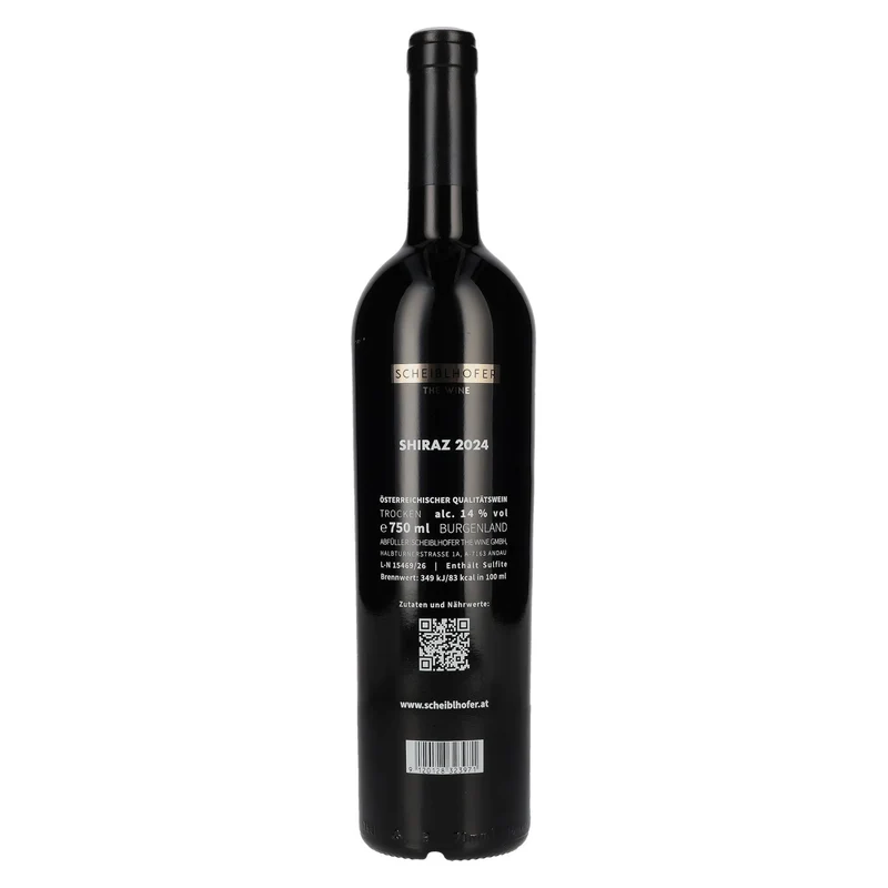 Scheiblhofer The Shiraz 2024 14% Vol. 0,75l