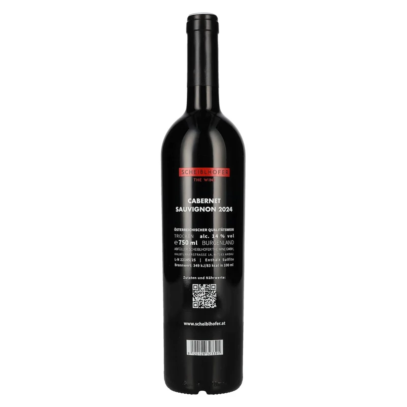 Scheiblhofer The Cabernet Sauvignon 2024 14% Vol. 0,75l