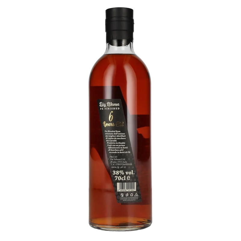 Big Mama 6 Years Old Caribbean Rum PX Finished 38% Vol. 0,7l