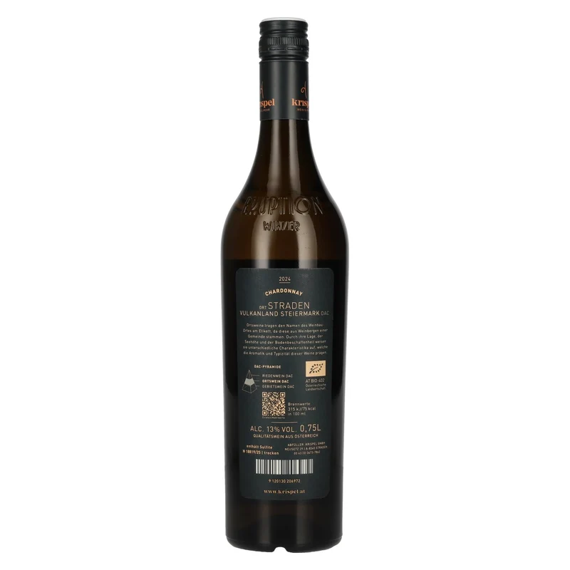 KRISPEL Chardonnay Straden Vulkanland Steiermark DAC 2024 13% Vol. 0,75l