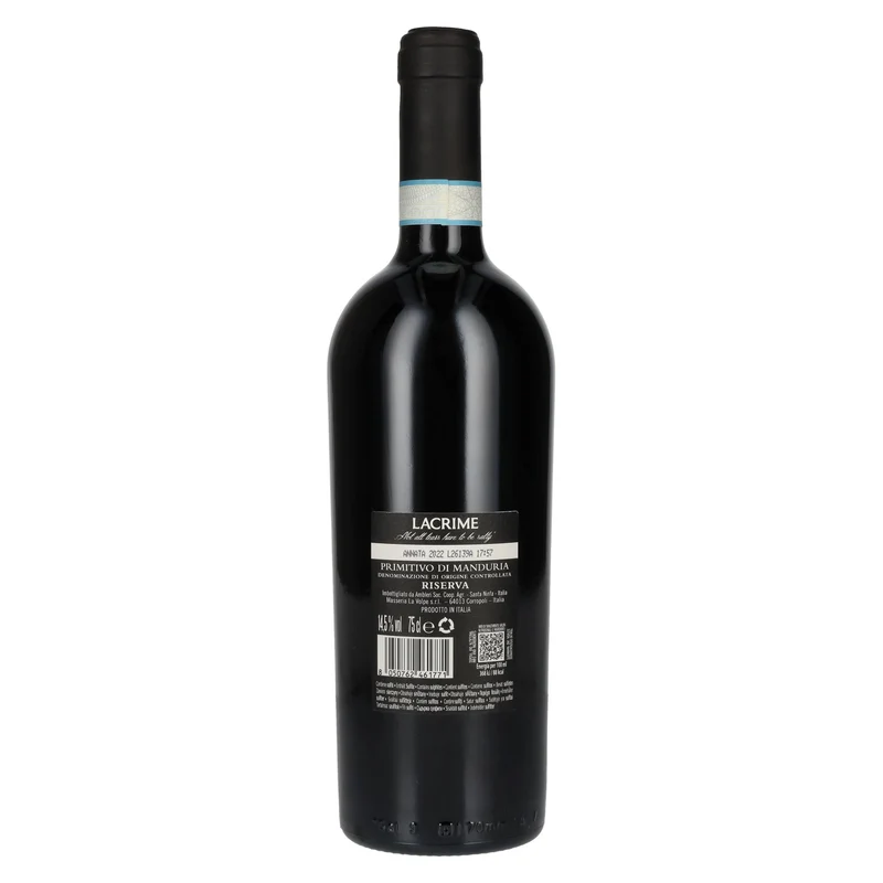 Lacrime Primitivo di Manduria Riserva 2022 14,5% Vol. 0,75l