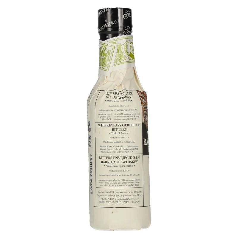 Fee Brothers Whiskey Barrel-Aged Bitters 17,5% Vol. 0,15l
