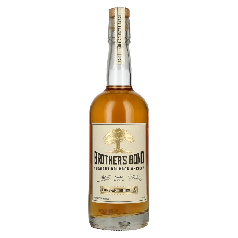 Brother's Bond Straight Bourbon Whiskey Batch No. 0038 40% Vol. 0,7l