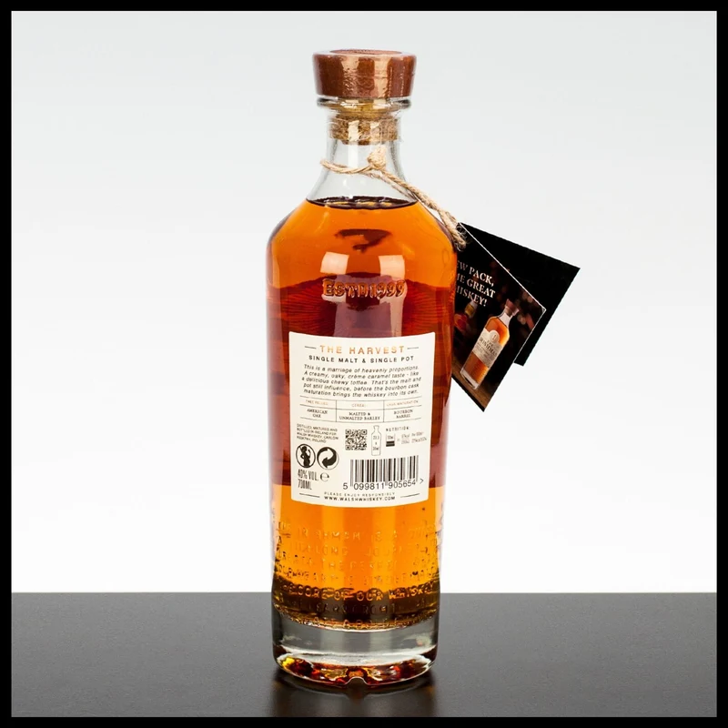 The Irishman The Harvest Irish Whiskey 0,7L - 40% Vol.