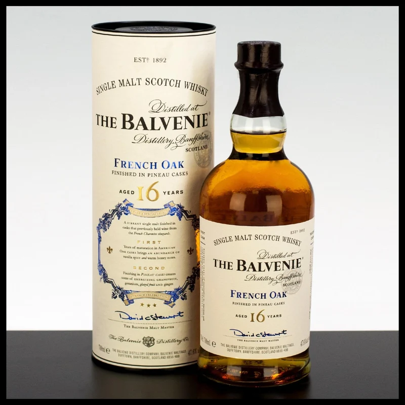 The Balvenie 16 YO French Oak Whisky 0,7L - 47,6% Vol.
