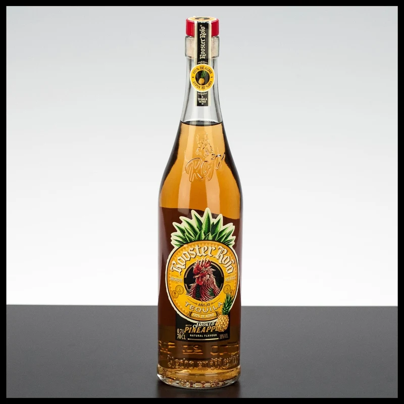 Rooster Rojo Smoked Pineapple Tequila 0,7L - 38% Vol.