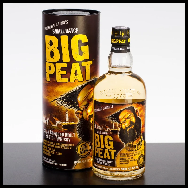 Big Peat Islay Blended Malt Whisky 0,7L - 46% Vol.