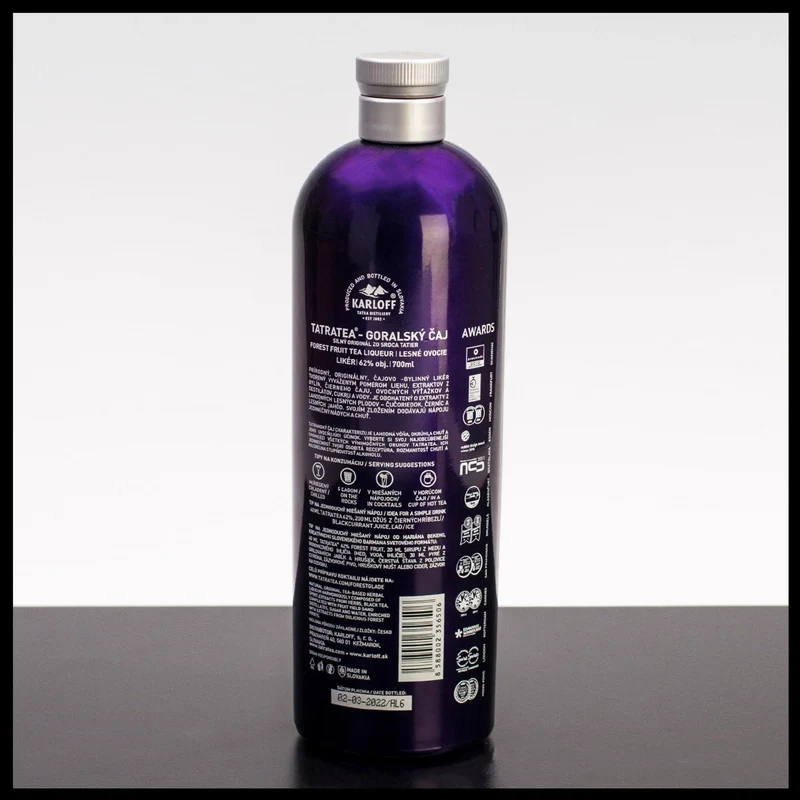 Tatratea Forest Fruit Tea Liqueur 0,7L - 62% Vol.