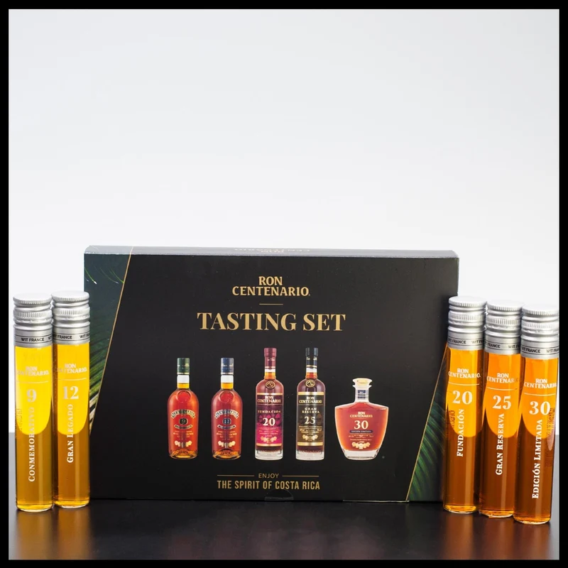 Ron Centenario Rum Tasting Set 5x 0,05L - 40% Vol.