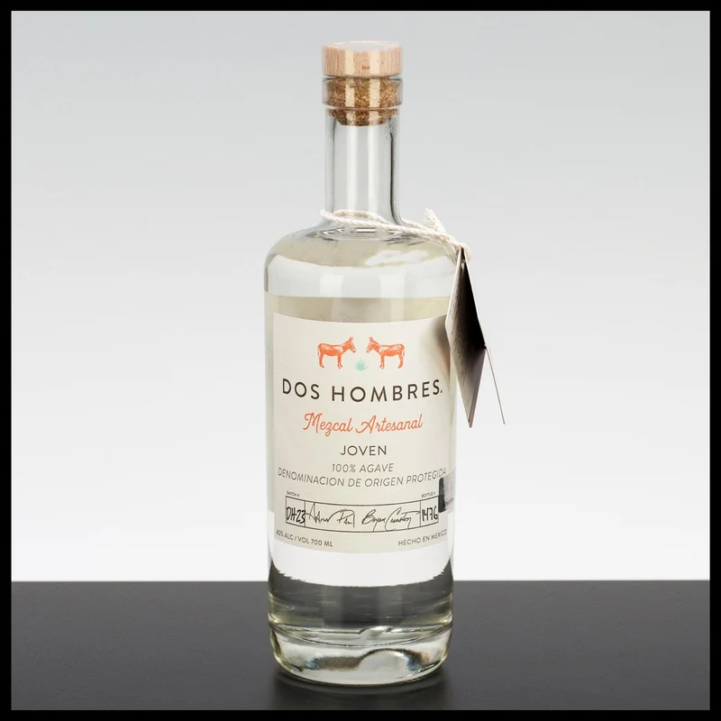 Dos Hombres Mezcal Artesanal Joven 0,7L - 42% Vol.