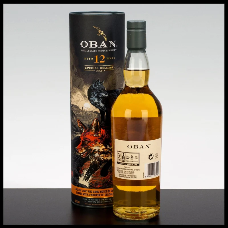 Oban 12 YO Special Release 2021 Single Malt Whisky 0,7L - 56,2% Vol.