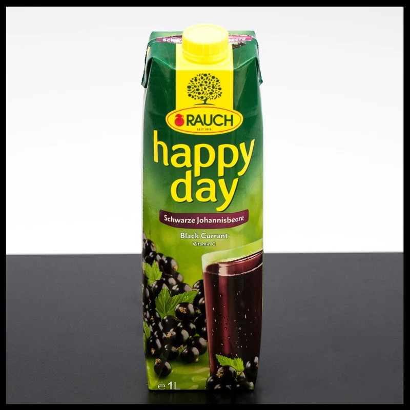 Rauch Happy Day Schwarze Johannisbeere 1L