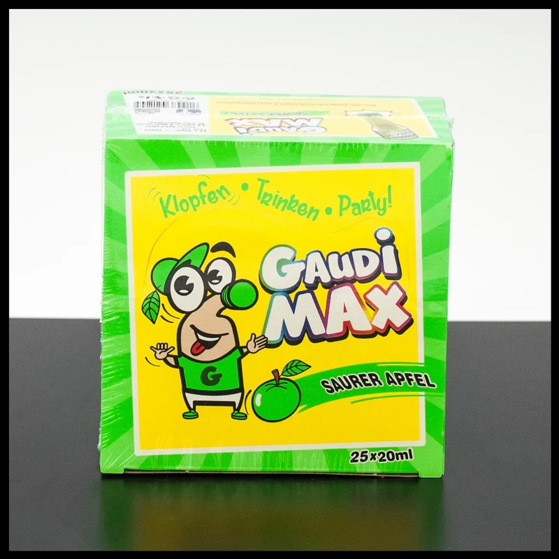Gaudi Max Saurer Apfel 25x 0,02L - 16% Vol.