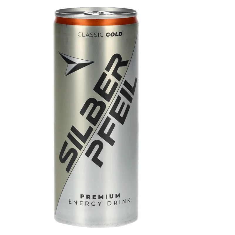 SILBERPFEIL Energy Drink CLASSIC GOLD 0,25l Dose Pfand